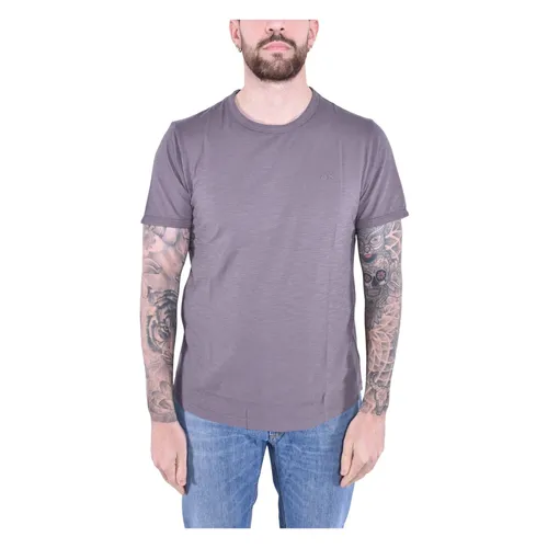 Sun68 - Tops > T-Shirts - Gray - Sun68 - Modalova