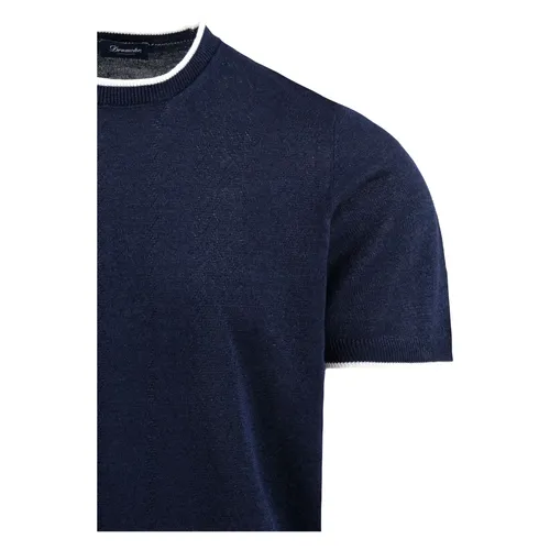 Drumohr - Tops > T-Shirts - Blue - Drumohr - Modalova