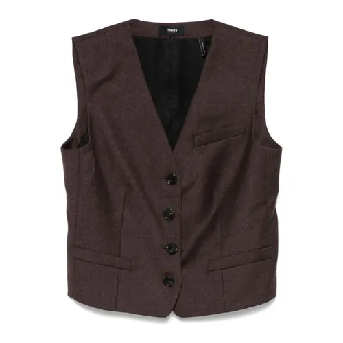 Theory - Jackets > Vests - Brown - Theory - Modalova