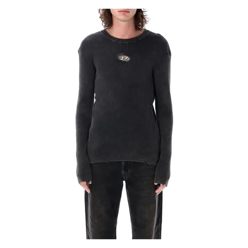 Knitwear > Round-neck Knitwear - - Diesel - Modalova