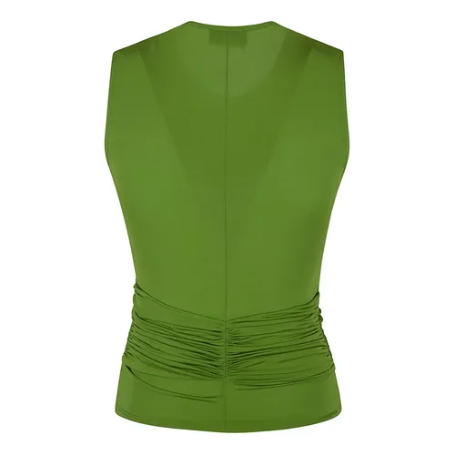 Tops > Sleeveless Tops - - Elisabetta Franchi - Modalova