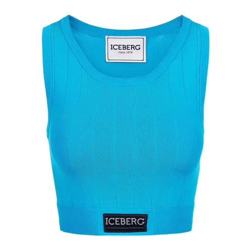 Tops > Sleeveless Tops - - Iceberg - Modalova