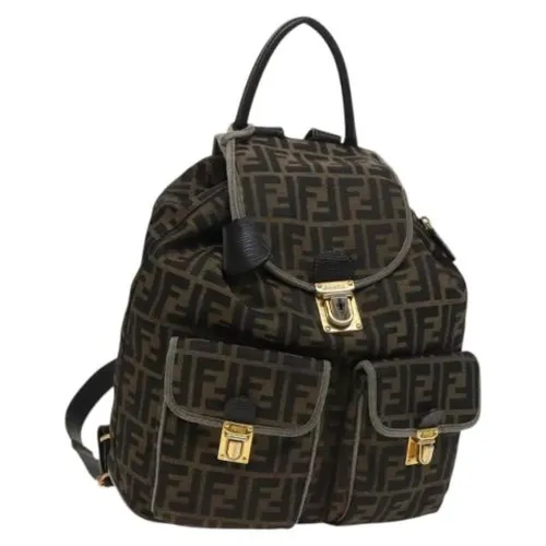 Pre-owned > Pre-owned Bags > Pre-owned Backpacks - - Fendi Vintage - Modalova