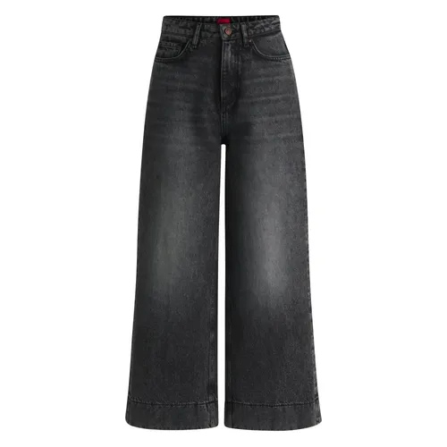 Hugo - Jeans > Wide Jeans - Black - Hugo - Modalova