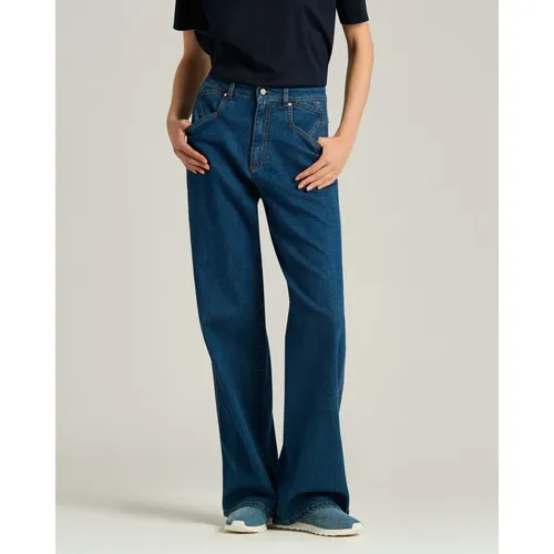Kiton - Jeans > Wide Jeans - Blue - Kiton - Modalova