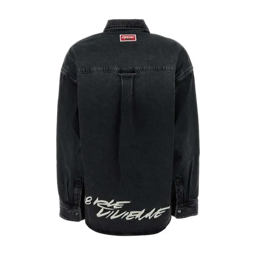 Blouses & Shirts > Denim Shirts - - Kenzo - Modalova
