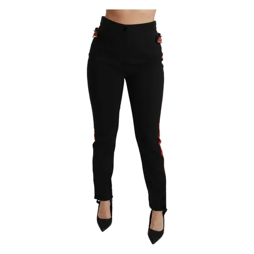 Trousers > Slim-fit Trousers - - Dolce & Gabbana - Modalova