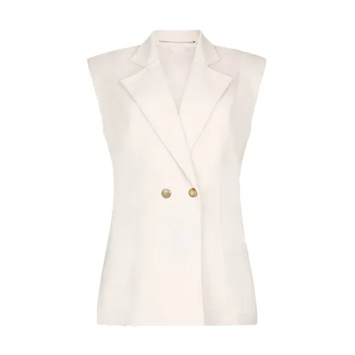 Liu Jo - Jackets > Vests - Beige - Liu Jo - Modalova