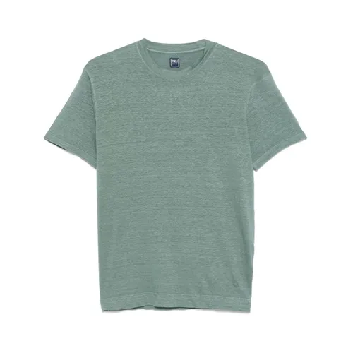Fedeli - Tops > T-Shirts - Green - Fedeli - Modalova