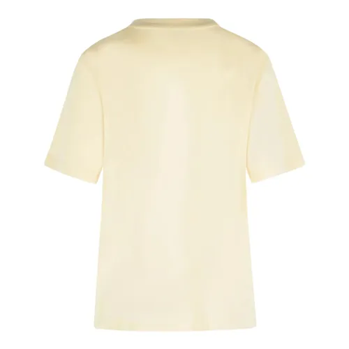 Khaite - Tops > T-Shirts - Yellow - Khaite - Modalova