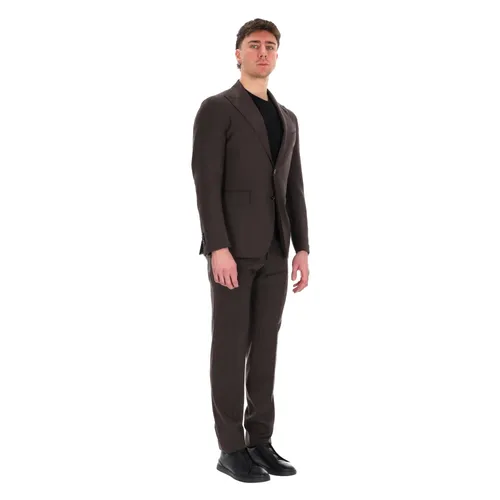 Suits > Suit Sets > Single Breasted Suits - - Tagliatore - Modalova