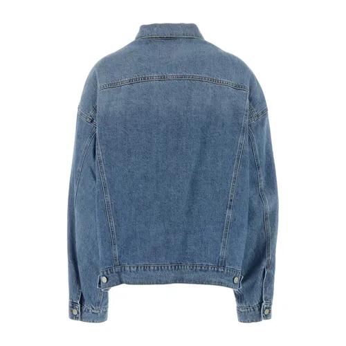 Jackets > Denim Jackets - - Magliano - Modalova