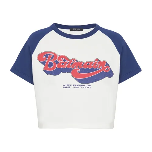 Tops > T-Shirts - - Balmain - Modalova