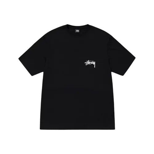 Stüssy - Tops > T-Shirts - Black - Stüssy - Modalova