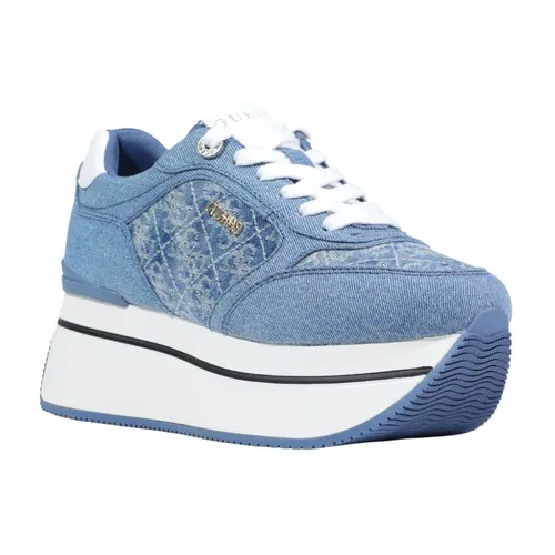Guess - Shoes > Sneakers - Blue - Guess - Modalova