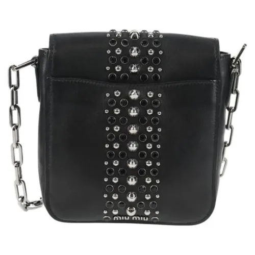 Pre-owned > Pre-owned Bags > Pre-owned Cross Body Bags - - Miu Miu Pre-owned - Modalova