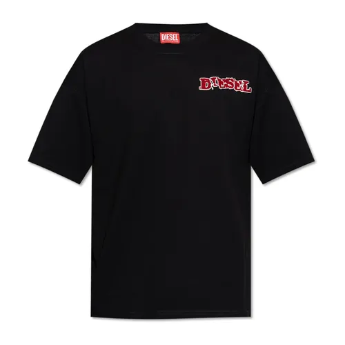 Diesel - Tops > T-Shirts - Black - Diesel - Modalova