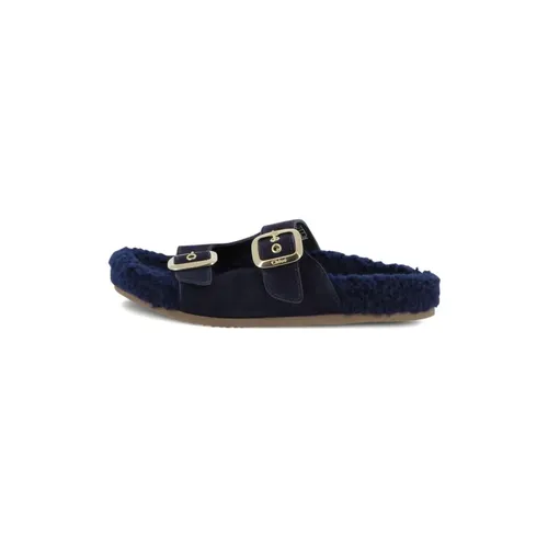 Shoes > Flip Flops & Sliders > Sliders - - Chloé - Modalova