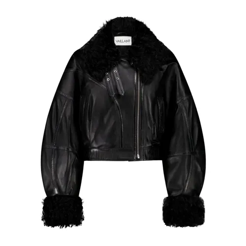 Jackets > Leather Jackets - - Vaillant - Modalova