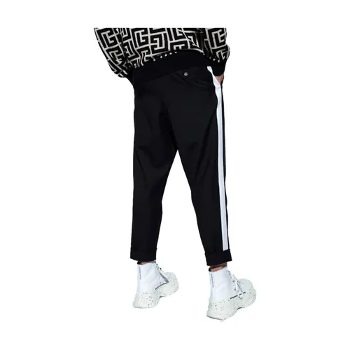 Trousers > Cropped Trousers - - Balmain - Modalova