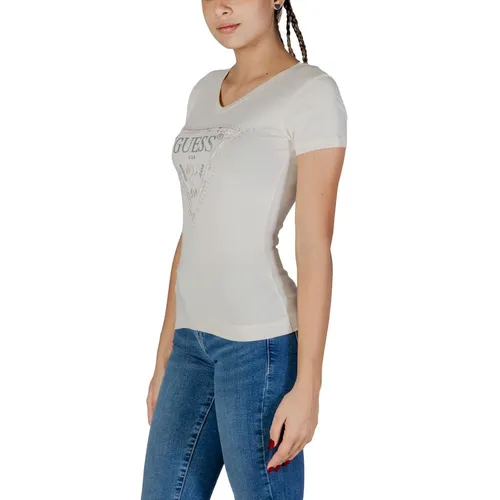 Guess - Tops > T-Shirts - White - Guess - Modalova