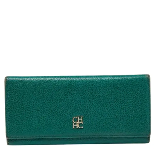 Pre-owned > Pre-owned Accessories > Pre-owned Wallets - - Carolina Herrera Pre-owned - Modalova