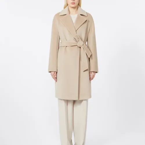 Coats > Belted Coats - - Max Mara - Modalova