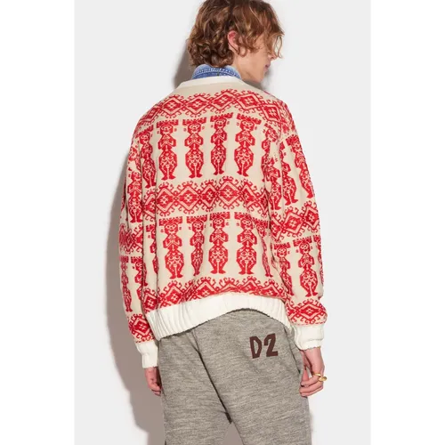 Knitwear > Cardigans - - Dsquared2 - Modalova