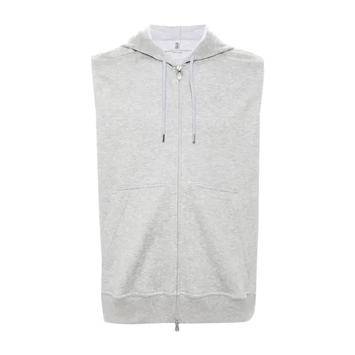 Jackets > Vests - - Brunello Cucinelli - Modalova