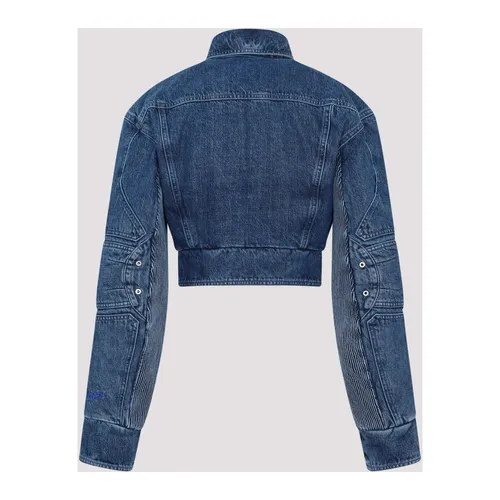 Jackets > Denim Jackets - - Off White - Modalova