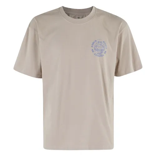 Edwin - Tops > T-Shirts - Green - Edwin - Modalova