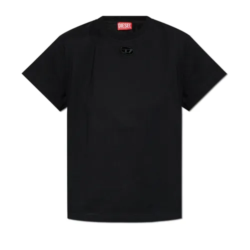 Diesel - Tops > T-Shirts - Black - Diesel - Modalova