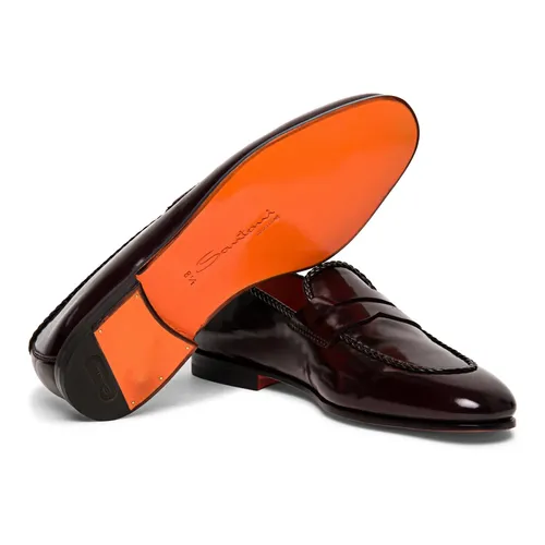Shoes > Flats > Loafers - - Santoni - Modalova