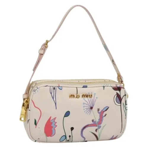 Pre-owned > Pre-owned Bags > Pre-owned Shoulder Bags - - Miu Miu Pre-owned - Modalova