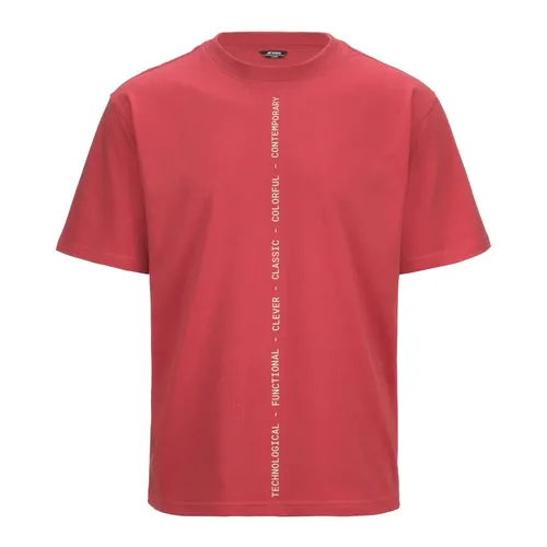 K-Way - Tops > T-Shirts - Red - K-Way - Modalova