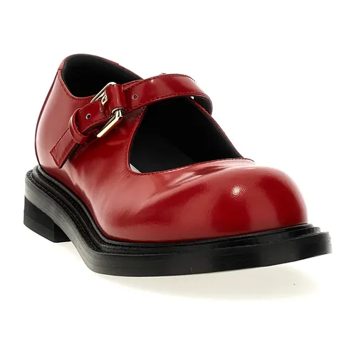 Moschino - Shoes > Flats - Red - Moschino - Modalova
