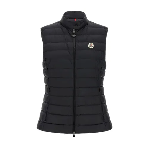 Moncler - Jackets > Vests - Black - Moncler - Modalova