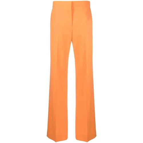 Trousers > Wide Trousers - - Msgm - Modalova