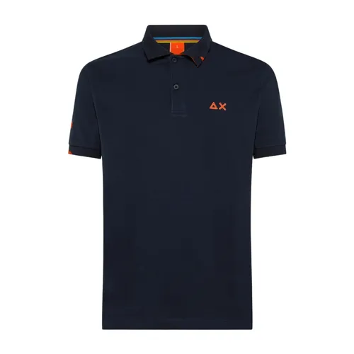 Sun68 - Tops > Polo Shirts - Blue - Sun68 - Modalova