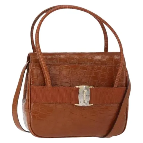 Pre-owned > Pre-owned Bags > Pre-owned Handbags - - Salvatore Ferragamo Pre-owned - Modalova