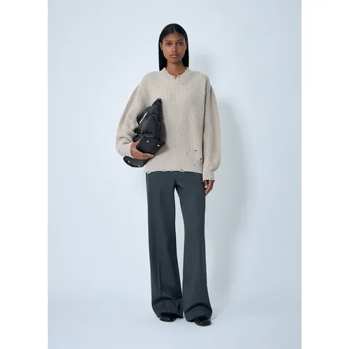 Knitwear > V-neck Knitwear - - MM6 Maison Margiela - Modalova