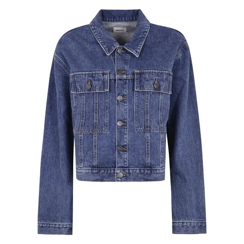 Jackets > Denim Jackets - - Khaite - Modalova