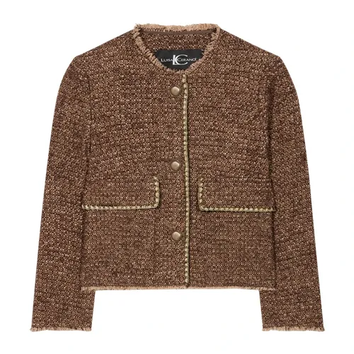 Jackets > Tweed Jackets - - Luisa Cerano - Modalova