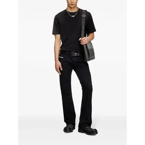 Diesel - Tops > T-Shirts - Black - Diesel - Modalova