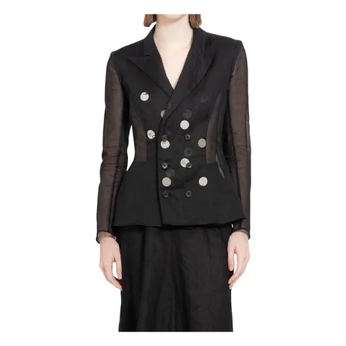 Jackets > Blazers - - Yohji Yamamoto - Modalova