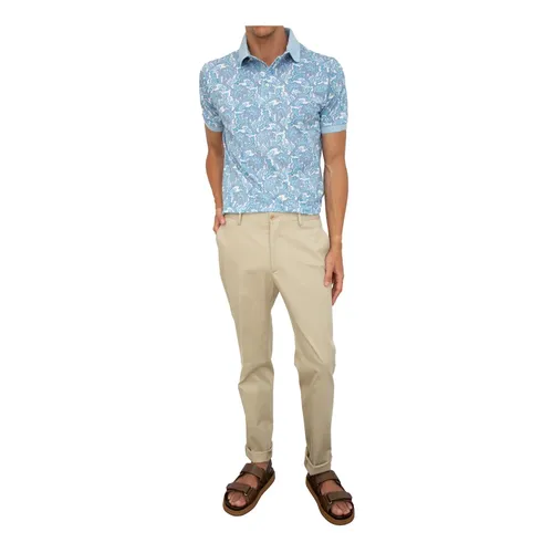Etro - Tops > Polo Shirts - Blue - Etro - Modalova