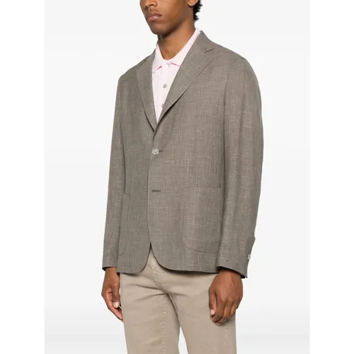 Barba - Jackets > Blazers - Brown - Barba - Modalova