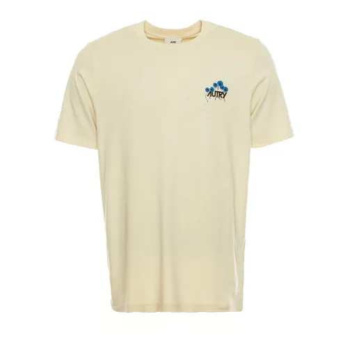 Autry - Tops > T-Shirts - Beige - Autry - Modalova