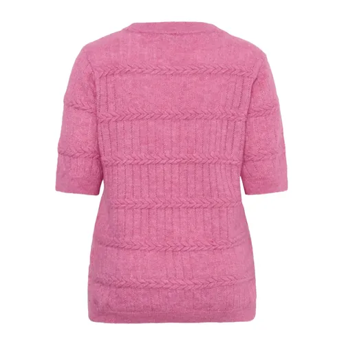 Knitwear > Round-neck Knitwear - - Kaffe Curve - Modalova