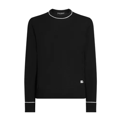 Knitwear > Round-neck Knitwear - - Dolce & Gabbana - Modalova